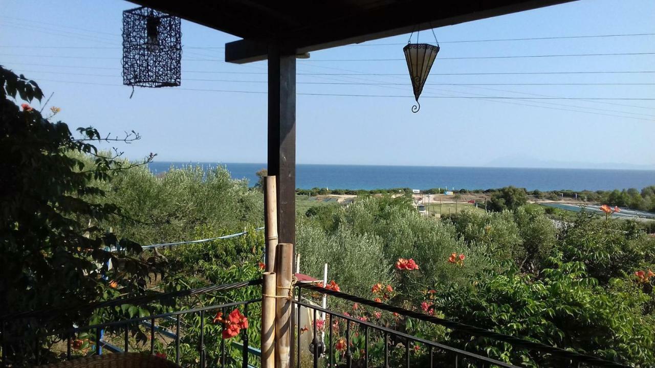 Ammolofoi Villa Maria Sea View Néa Péramos Eksteriør bilde